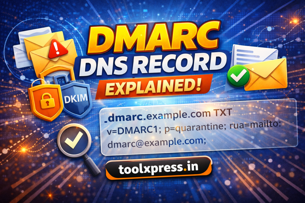DMARC DNS RECORD