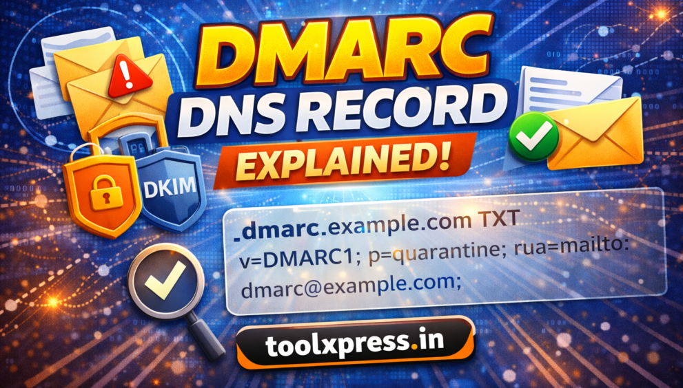 DMARC DNS RECORD