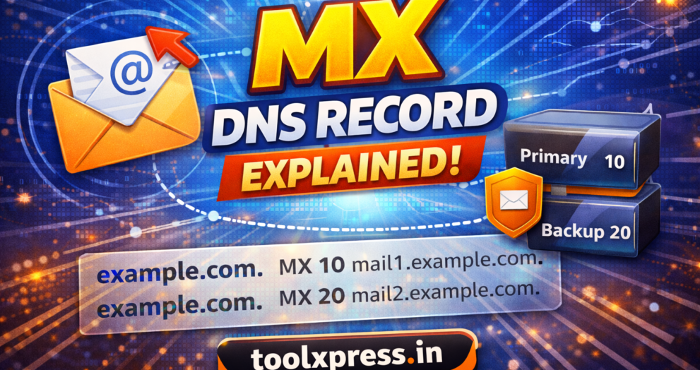 MX DNS RECORD