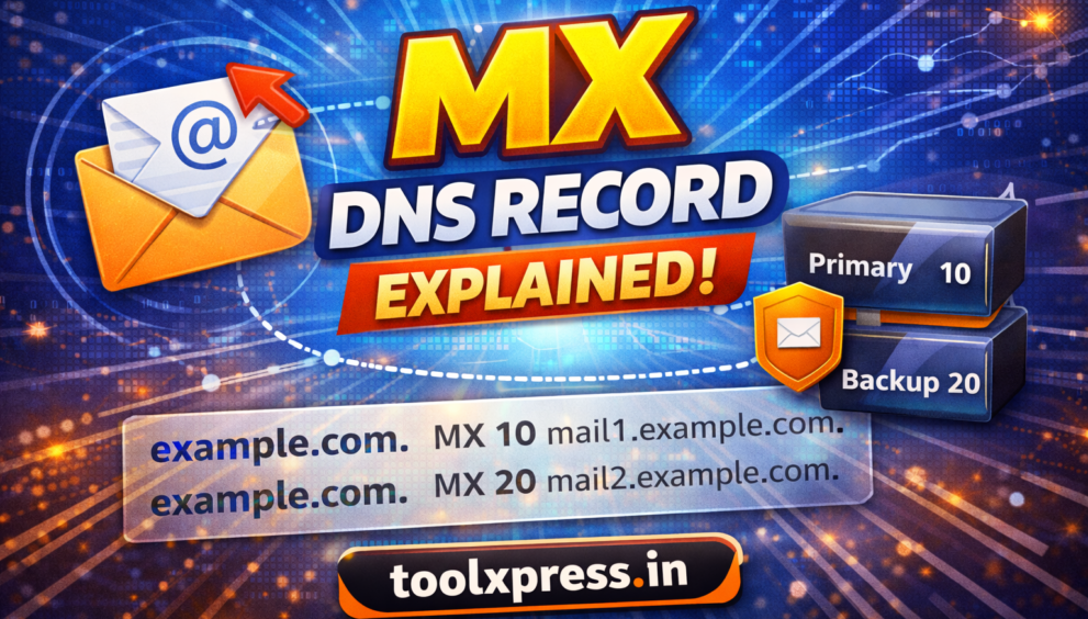 MX DNS RECORD