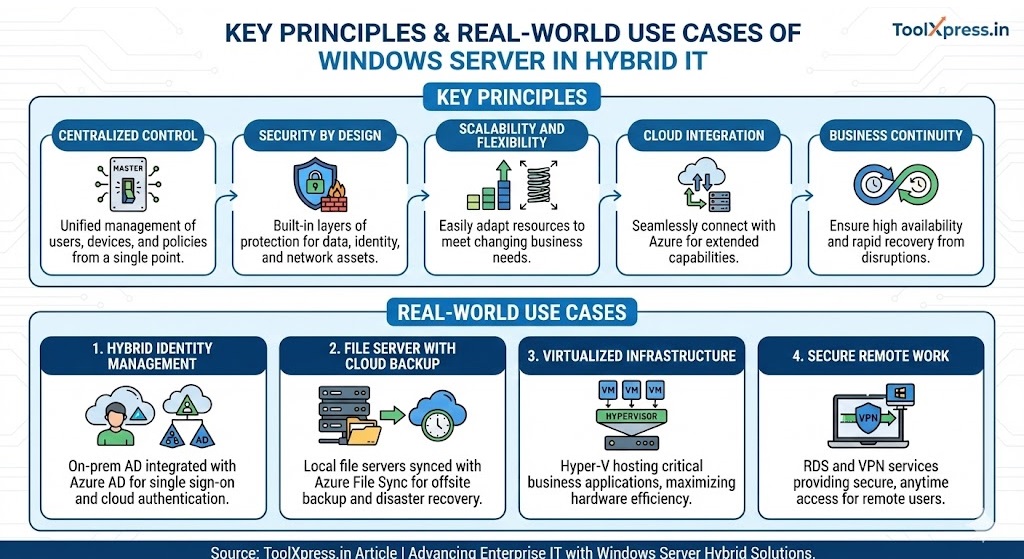 Key Principles of Windows Server in Hybrid IT Centralized Control