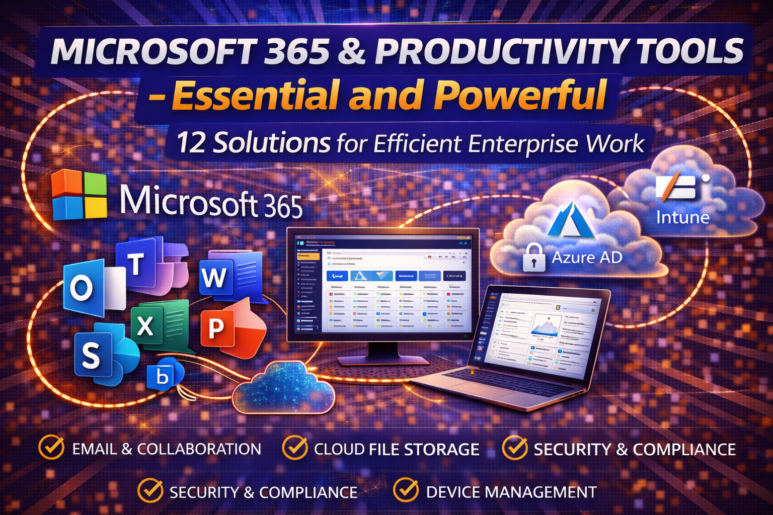 Microsoft 365 & Productivity Tools – Essential and Powerful 12 Solutions for Efficient Enterprise Work