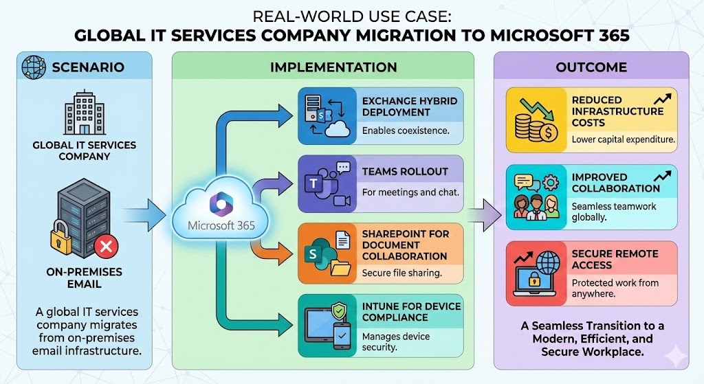 Real-World Use Case of M365