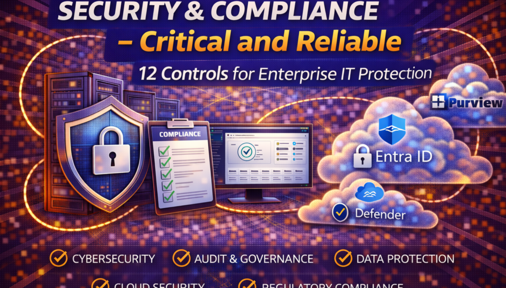 Security & Compliance – Critical and Reliable 12 Controls for Enterprise IT Protection